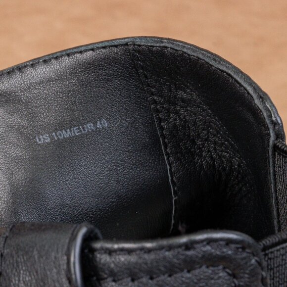 Vince Women Henderson Waterproof Chelsea Black Leather Boots sz 10US EUR 40 - Picture 7 of 8